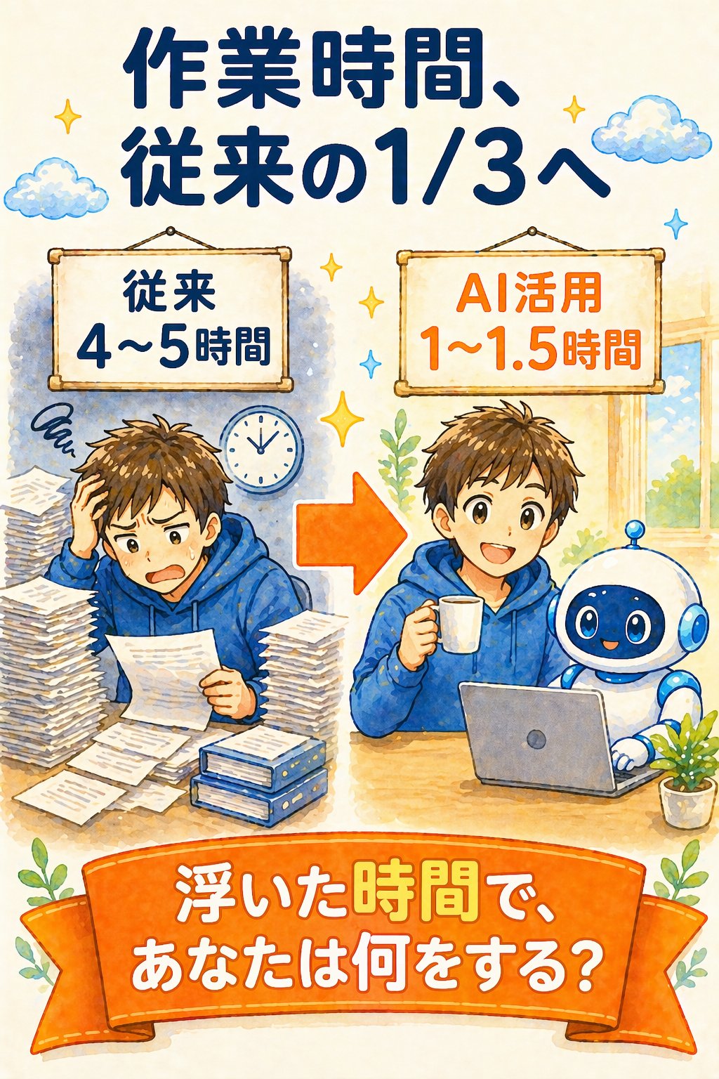 AI×副業ブログの始め方5ステップ。サーバー契約→WordPress→テーマ→AIツール→1記事目